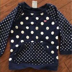 Polka dot sweater